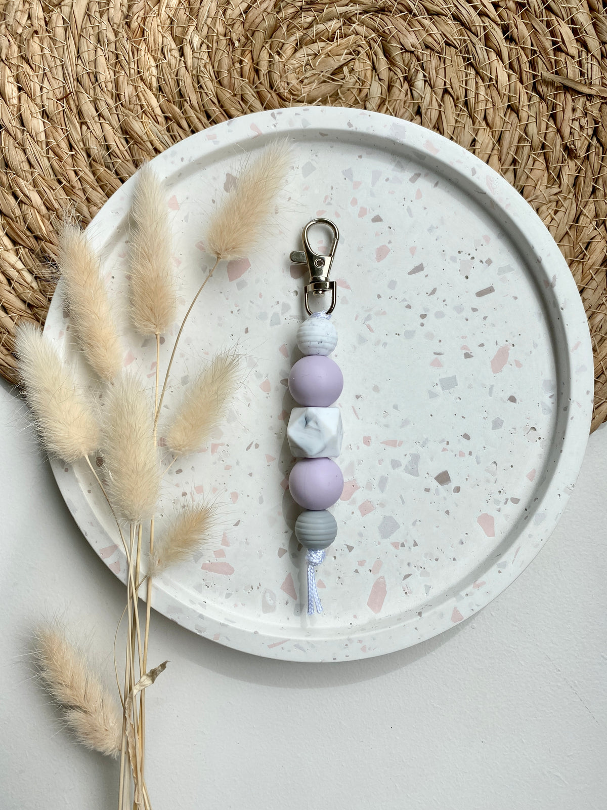 Marble Colour Range Keyring